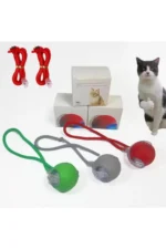 Smart Cat Toy, USB Rechargeable, LED Light, 3 Modes Automatic Rolling Ball - Image 7
