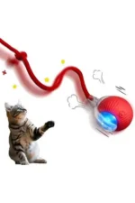 Smart Cat Toy, USB Rechargeable, LED Light, 3 Modes Automatic Rolling Ball - Image 8