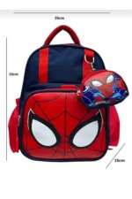 Spider-Man Superhero Preschool Kids Backpack Red