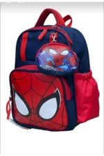 Spider-Man Superhero Preschool Kids Backpack Red - Image 2