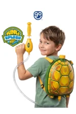Turtle Splash 1400ml Water Gun Backpack Toy for Kids - Image 2