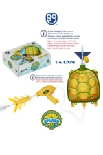 Turtle Splash 1400ml Water Gun Backpack Toy for Kids - Image 3
