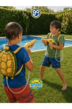 Turtle Splash 1400ml Water Gun Backpack Toy for Kids - Image 4