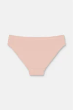 Women's 3-Pack Cotton Basic Mid-Rise Briefs Set - Nude/Brown/Pink - Image 5