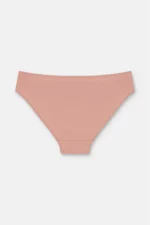 Women's 3-Pack Cotton Basic Mid-Rise Briefs Set - Nude/Brown/Pink - Image 6