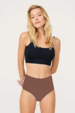 Women's Basic High Waisted Seamless Laser Cut Bikini Panties 6-Pack - Image 7