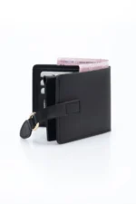 Women's Black Wallet and Card Holder - Stylish and Functional Design - Image 4