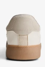 Women's Retro Design White Casual Sneakers - Image 4
