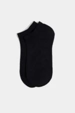 Women's Seamless No Show Socks 7-Pack Black - Image 3