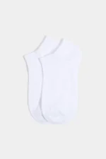 Women's Seamless No Show Socks 7-Pack White - Image 3